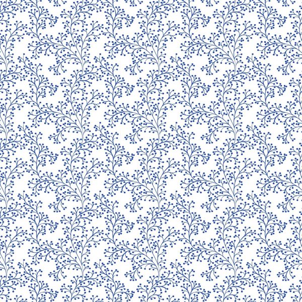 Printable Wallpaper Blue Vines