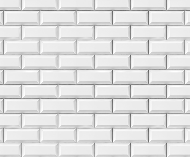 Printable Flooring White Subway Tile - The Modern Dollhouse