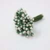 White Rosebuds Set of 10 - Image 3