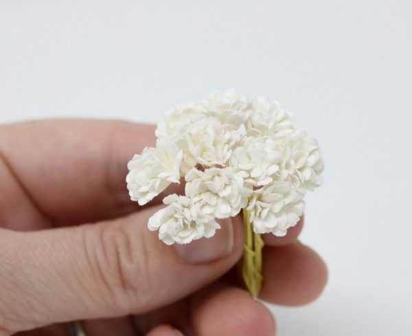 White Mums Set of 10