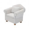 White Arm Chair - Image 2