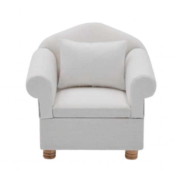 White Arm Chair
