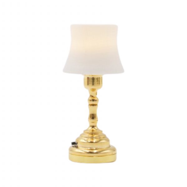 Gold Table Lamp - The Modern Dollhouse
