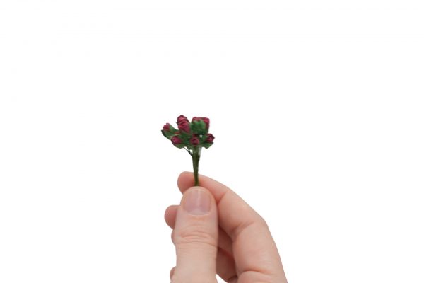 Dark Ped Rosebuds Set of 10 - Image 2