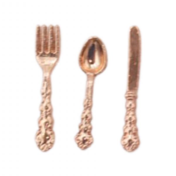 Rose Gold Silverware Set - Image 2