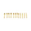 Classic Gold Silverware Set