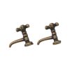 Bronze Sink Taps Set of 2