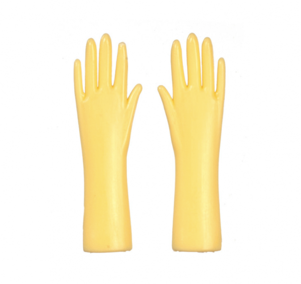 Yellow Rubber Gloves