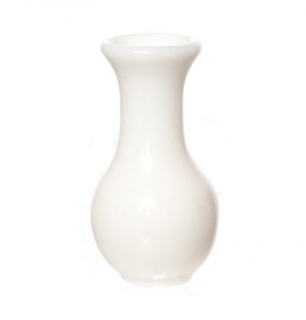 Tall White Vase