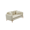 Ivory Art Deco Couch - Image 2