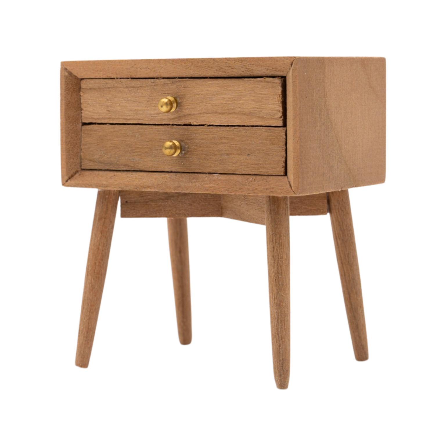 Mid Century Nightstand The Modern Dollhouse