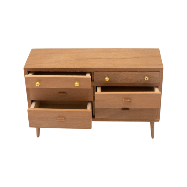 Modern Cherry Bedroom Furniture Set - Image 4
